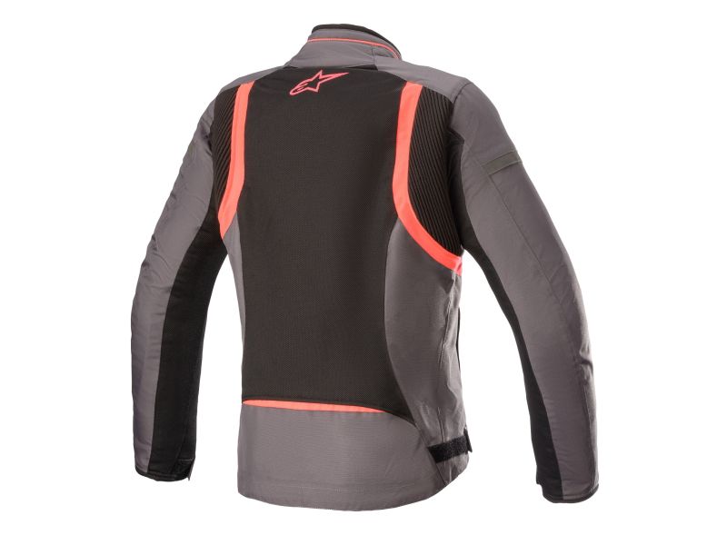Alpinestars Stella T-Kira v2 Air dame motorcykeljakke (grå / sort / pink)