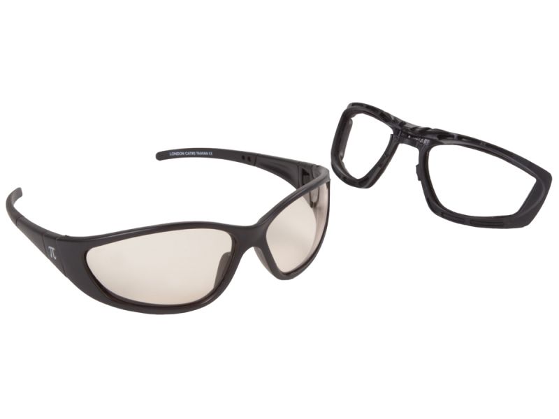 PiWear London 24 DCL Brille selbsttönend (Schwarz)