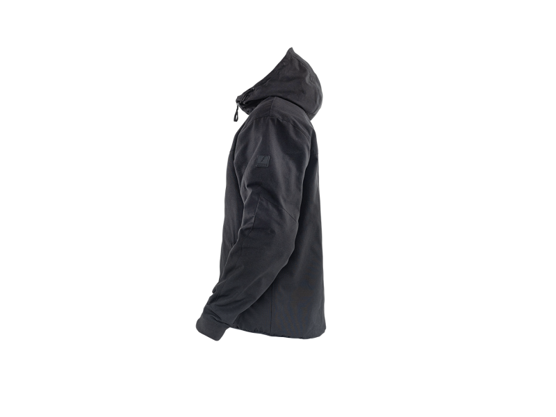 John Doe XTM Hoodie Rip Stop Motorradjacke (Schwarz)