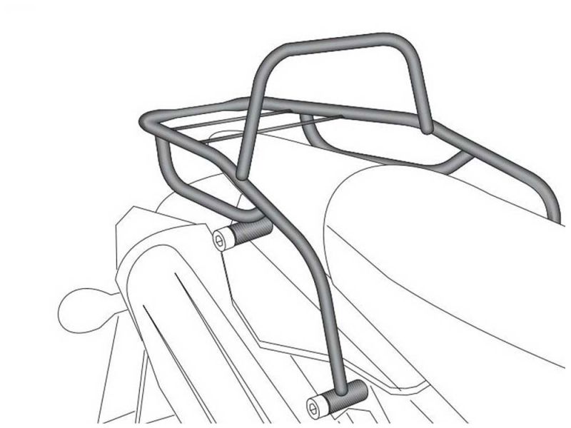 Hepco & Becker Bagagebærer Triumph Thunderbird 1600 / 1700 / Storm / Commander