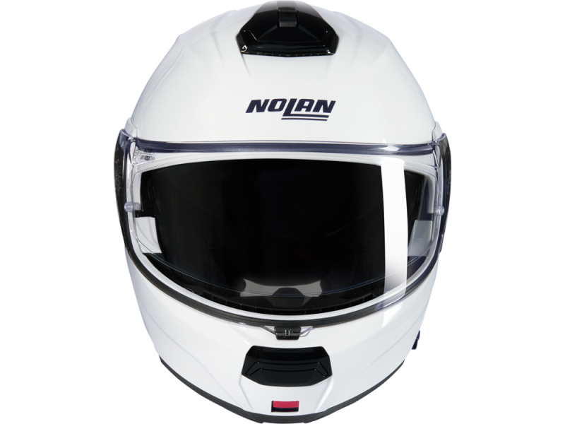 Nolan N100-6 N-Com Classico 305 Motorradhelm (Weiß)