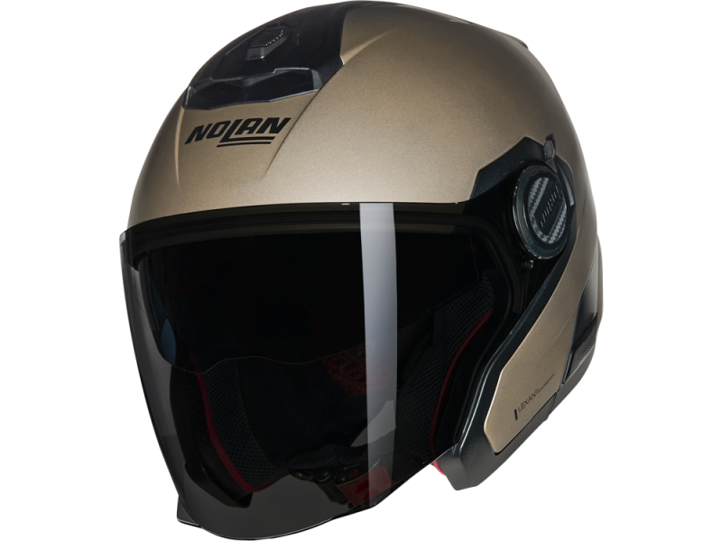 Nolan N40-5 N-Com Classico Nobile 317 Motorradhelm (Beigematt/Schwarz)