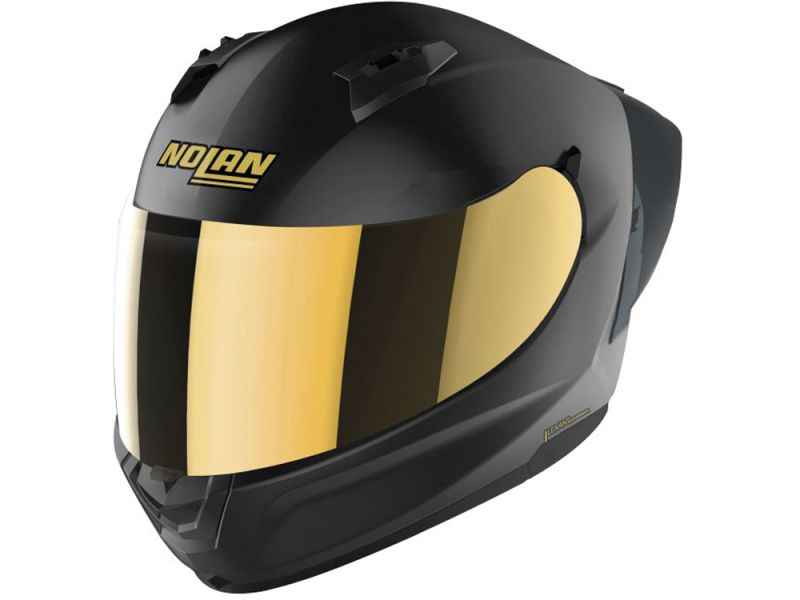 Nolan N60-6 Sport Golden Edition Integralhelm (Schwarzmatt/Gold)