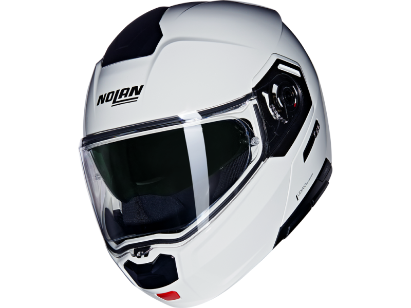 Nolan N90-3 N-Com Classico 305 Motorradhelm (Weiß)