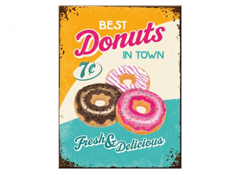 Nostalgic-Arts Donuts-magnet (6x8cm)