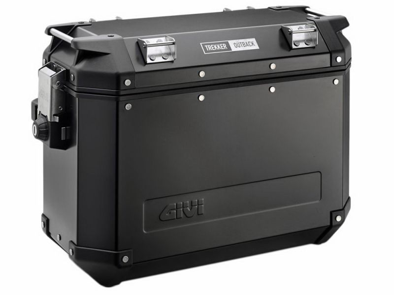 GIVI Trekker Outback OBK37BR Monokey CAM-SIDE Motorcykel Side Case Set (sort / højre)