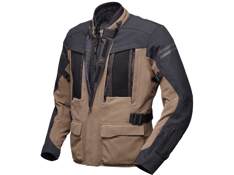 Modeka Paneo LT Motorradjacke (Braun/Schwarz)