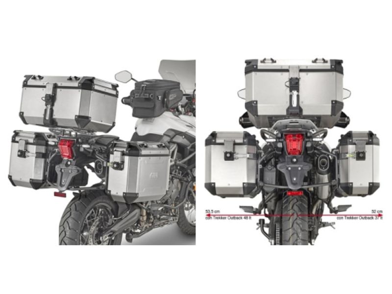 GIVI Trekker Outback bagagebærer CAM Triumph Tiger 800 XC / XR (2018-)