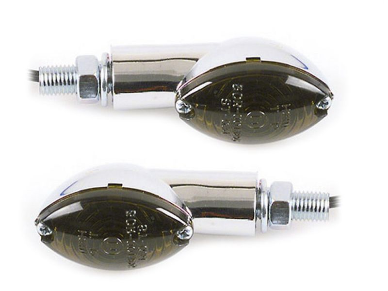 Shin Yo Cateye kort blinkersæt (krom | tonet glas)