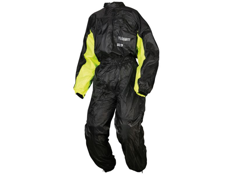 Modeka Black Rain Regenkombi unisex (schwarz/gelb)