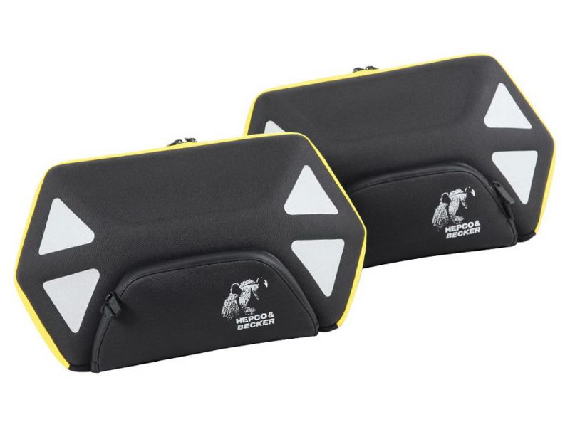 Hepco & Becker Royster C-Bow softbag sæt (gul)