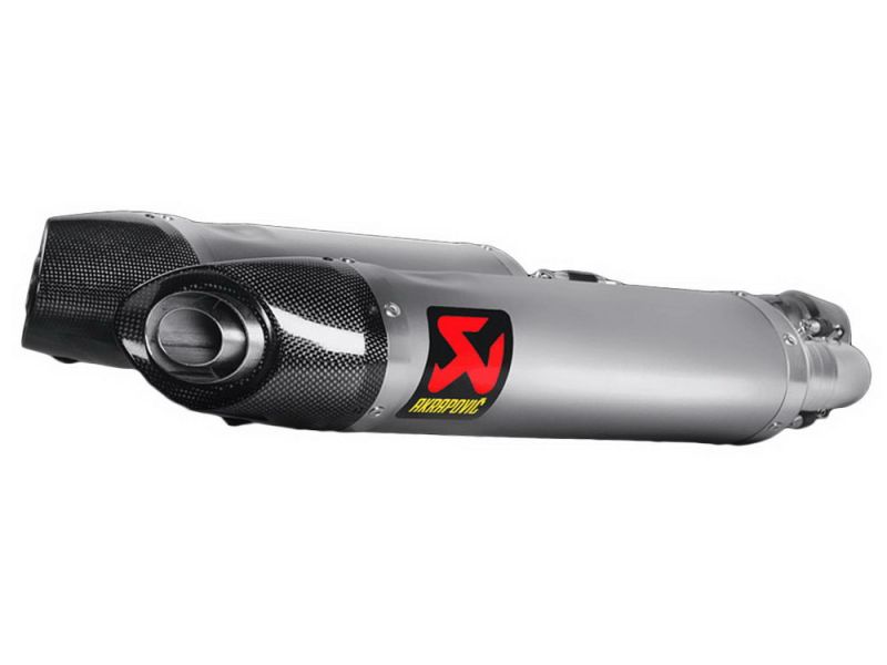 Akrapovic Slip-On udstødning Aprilia Shiver 750 / GT (2010) Titanium
