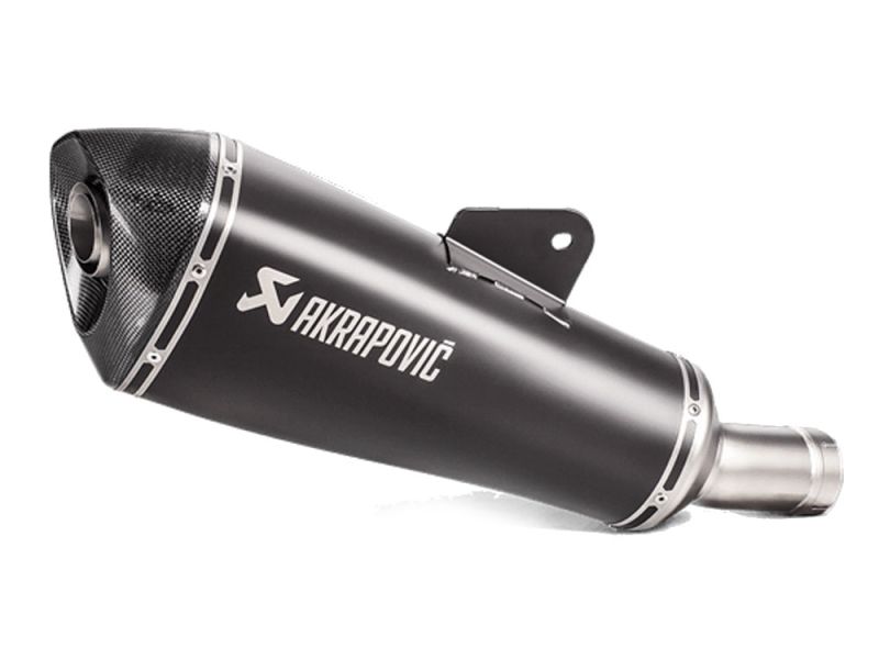 Akrapovic Slip-On udstødning BMW R1200R (2015-2018) Black Series