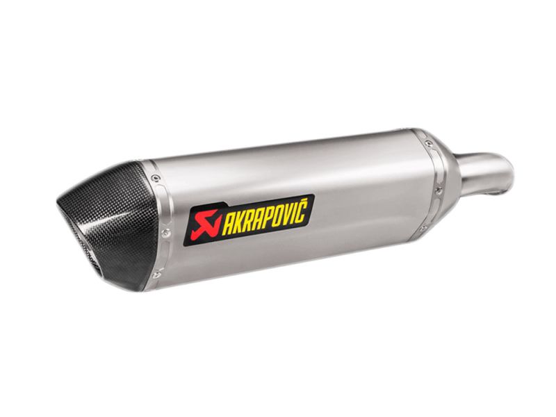 Akrapovic Slip-On Line udstødning Honda VFR 800F (2017-2019) VFR 800X Crossrunner (2017-2019 | Titanium)
