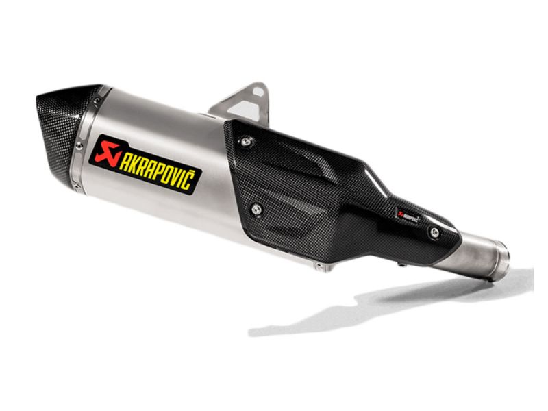 Akrapovic Slip-On Line-udstødning Kawasaki Versys 1000 (2019) Titanium