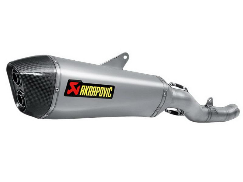 Akrapovic Slip-On udstødning Kawasaki 1400 GTR (2008) Titanium