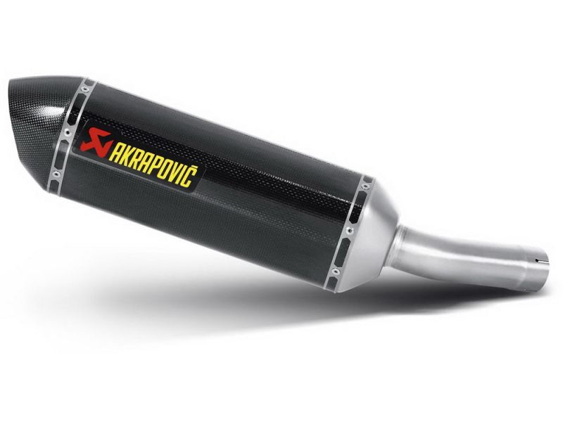 Akrapovic Slip-On udstødning Yamaha FZ 8 / FZ 8 Fazer (2010) Carbon