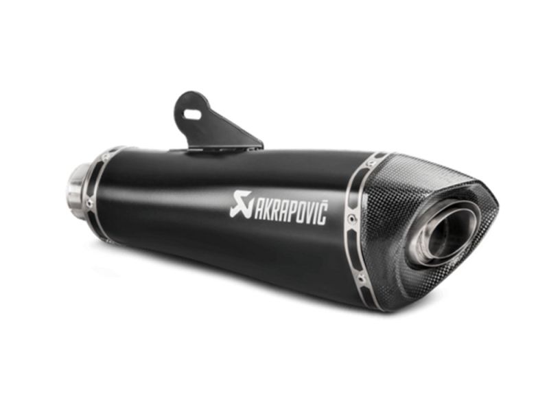 Akrapovic Slip-On udstødning BMW R nineT Scrambler (2016-) Black Series / Titanium