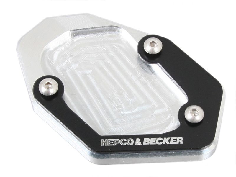 Hepco & Becker Side Stand Plate KTM KTM 390 Duke (2017- | black / silver)