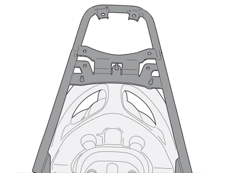 GIVI SR Bagagebærer Yamaha D elight 125 (2017-)