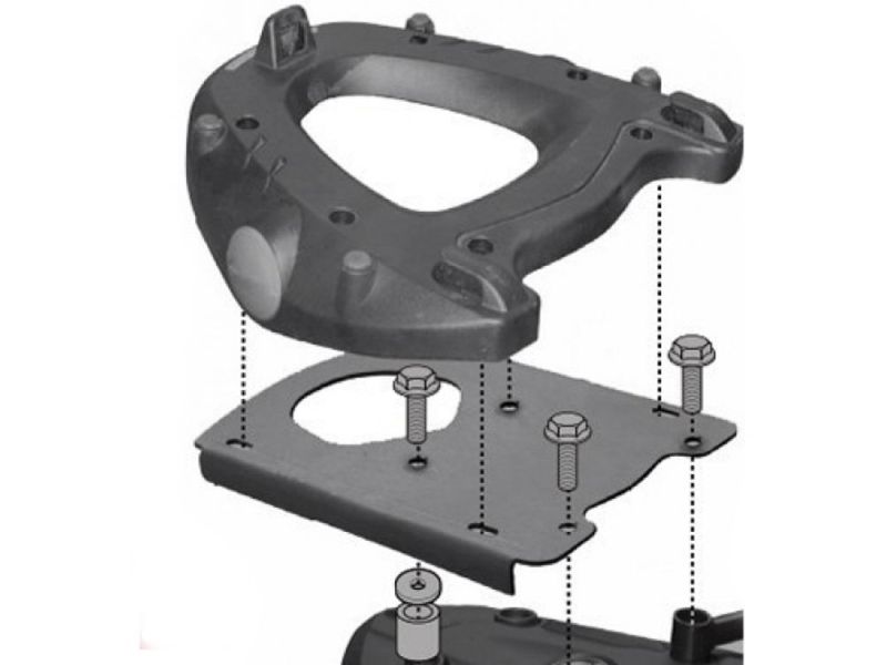 GIVI Monokey SR Bagagebærer BMW F 650 / 700 / 800 GS (2008-2012)