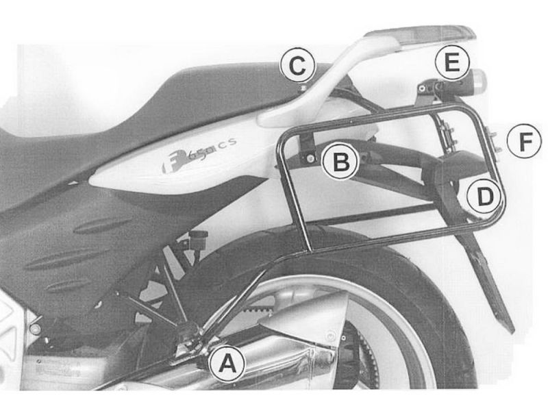 Hepco & Becker Bagagebærer BMW F 650 CS