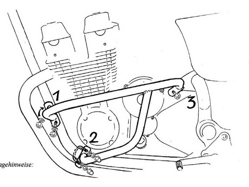 Hepco & Becker Styrtbøjle Honda CB 750 F sevenfifty (1992-2003)