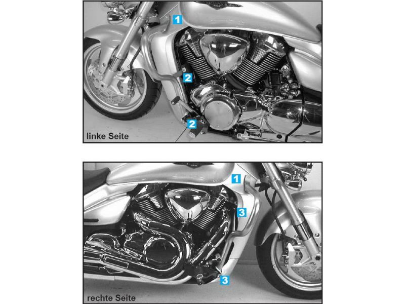 Hepco & Becker Stødbøjle Suzuki M 1800 (VZ) R Intruder (2006- )