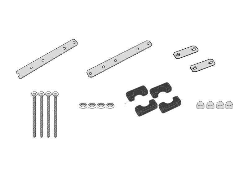 GIVI Monteringssæt S250 på TN355 Yamaha XT 1200Z Super Tenere (2010-) Yamaha XT1200ZE Super Tenere (2014-)