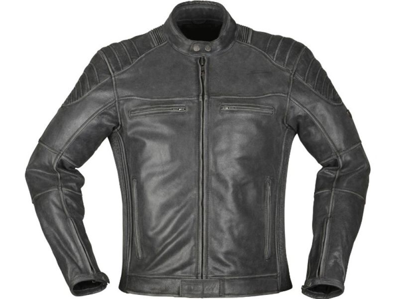 Modeka Vincent Vincent Aged Leather Motorcykeljakke (sort)