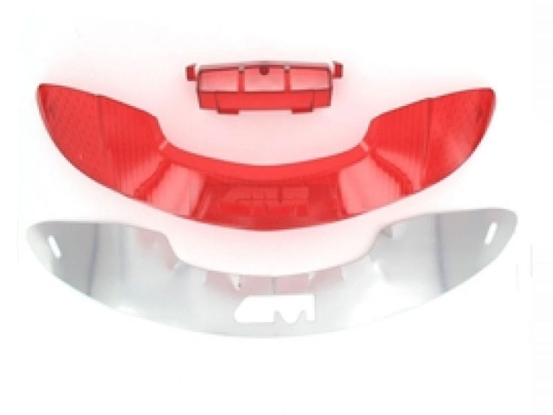 GIVI E340-reflektor med sølvfarvet baggrundsfolie