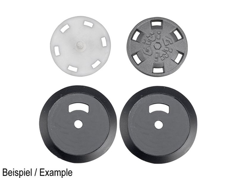 GIVI 12.3 Stratos Visor Cover (right & left) blue