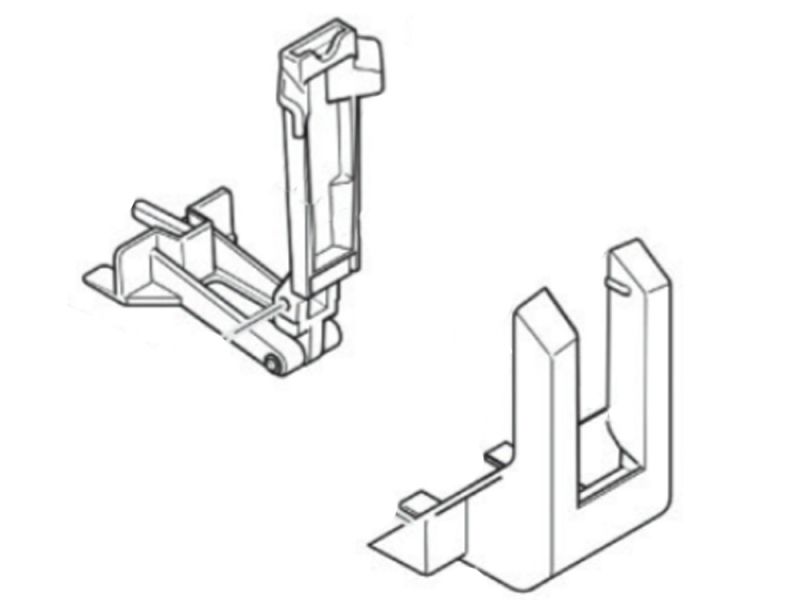 GIVI OBK42 / OBK58-udløser (fuldt monteret)