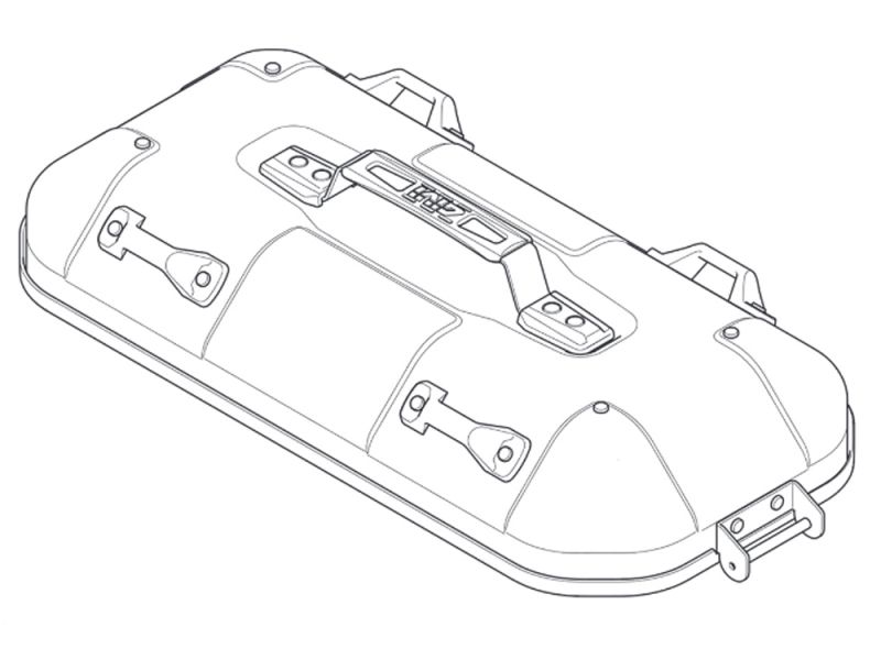 GIVI Top af kasse DLM36B (venstre)