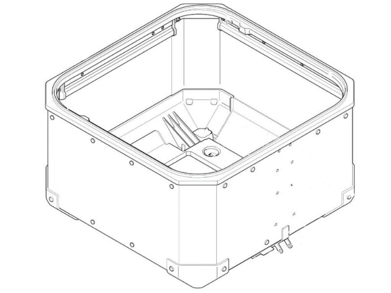 GIVI Bund OBKN58A (sølv)